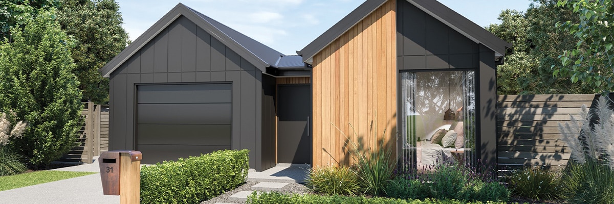 Wooden Cladding on Mike Green Home Render